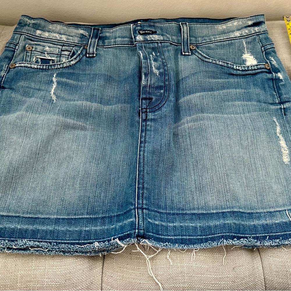 Seven For All Mankind denim skirt